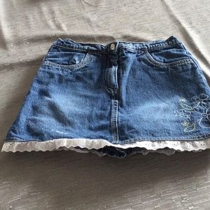 CLEARANCE: Denim Skort